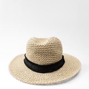 ZARA HAT WITH CONTRASTING BAND